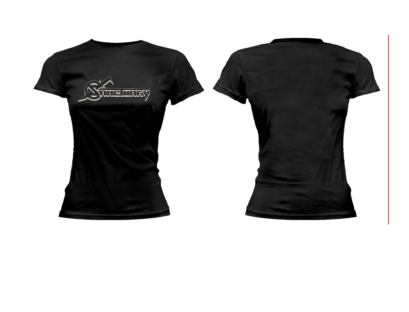 Sanctuary Logo Womans Babydoll T-shirt - Sanctuary