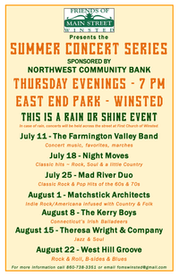 Winsted Summer Concert Series