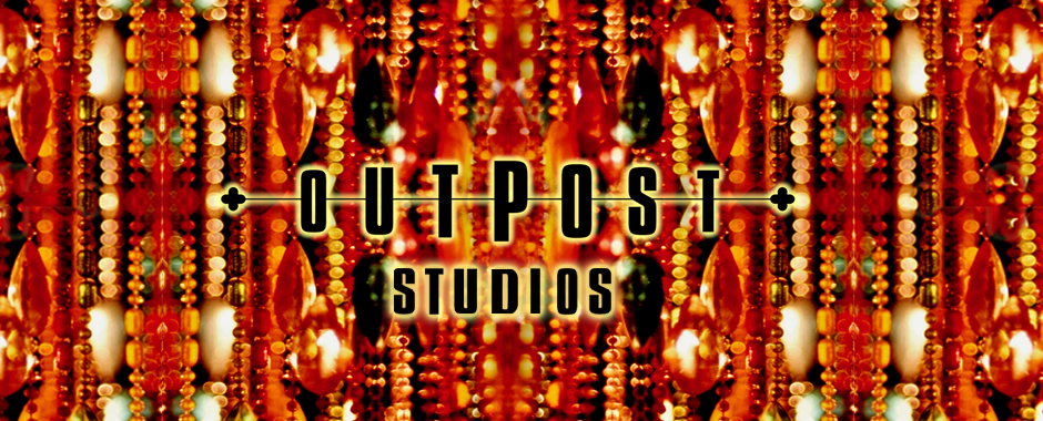 Outpost logo, designed by Rex Ray (Sept. 11, 1956—Feb. 9, 2015)