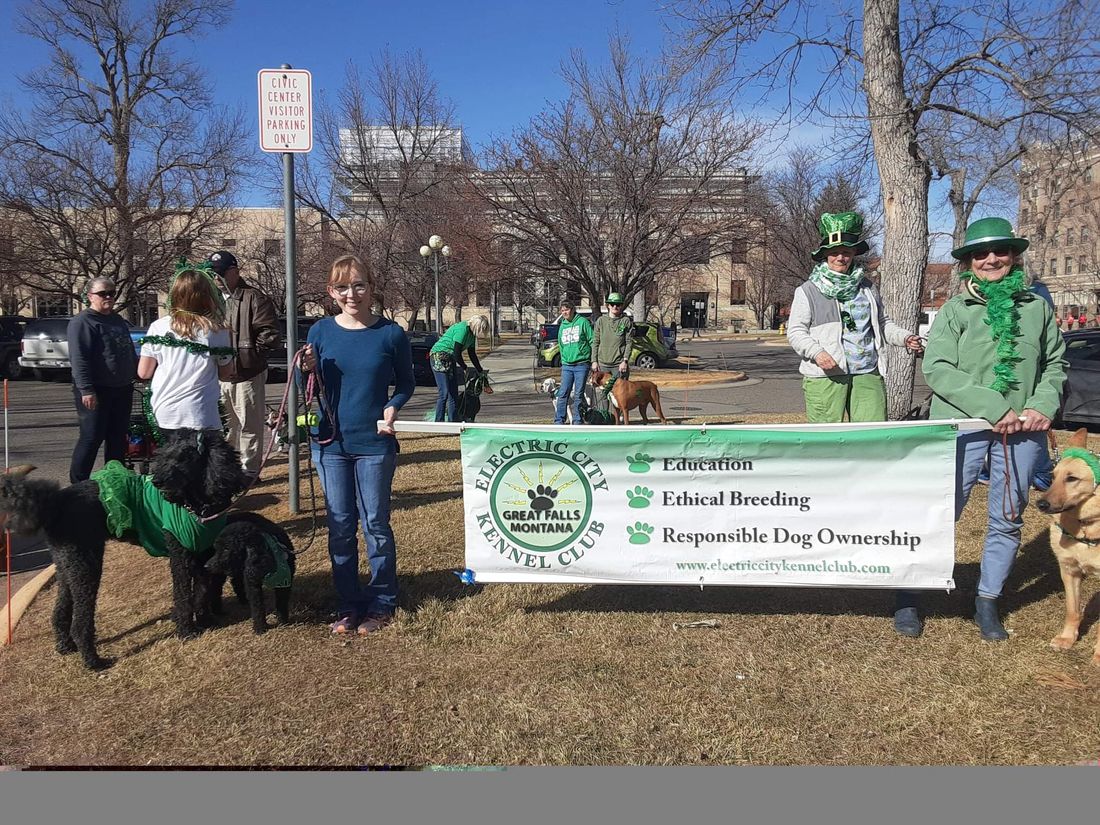 Electric City Kennel Club St Patrick's Day Parade 2022