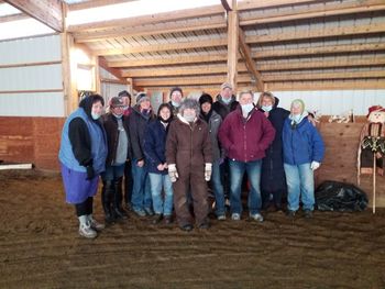 It was very cold day, but these brave souls and their dogs came out for ECKC FUN DAY, AKC FARM DOG CERTIFICATION and TEMPERAMENT TEST
