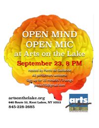 Open Mind Open Mic at Arts on the Lake
