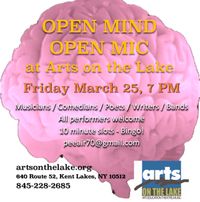 Open Mind Open Mic at Arts on the Lake