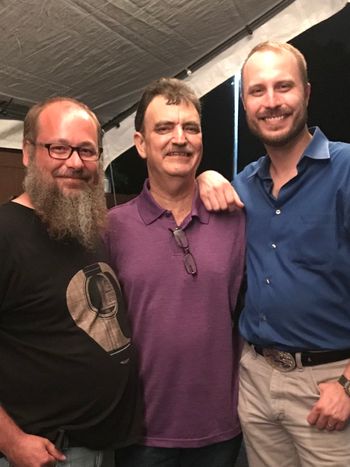 Jimmy Haynes, Wyatt Rice and Josh Williams, July 2018
