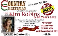 Country Christmas Concert and Dinner