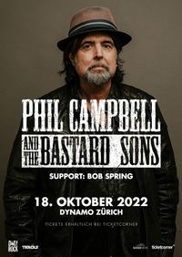 Bob Spring supporting Phil Campbell And The Bastard Sons
