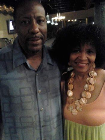 With Music Promoter Doc Robinson in ATL GA
