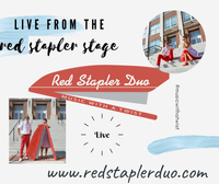 LIVE FROM THE RED STAPLER STAGE! (front porch/live stream) 