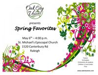 Oak City Voices- Spring Favorites