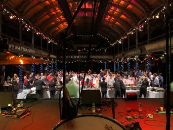 Showtime at the famous Old Fruitmarket venue in Glasgow, Scotland
