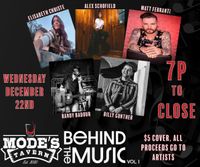 Behind The Music - Mode's Tavern @ 7pm