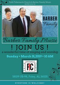 Barber Family Music/Faith Tabernacle