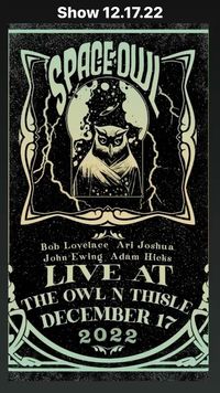 Space Owl featuring  Ari Joshua, Bob Lovelace, John Ewing, Adam Hicks
