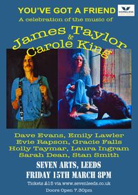 LEEDS: James Taylor & Carole King Celebration 