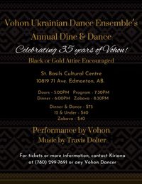 Vohon Ukrainian Dance Ensemble Annual Dine & Dance