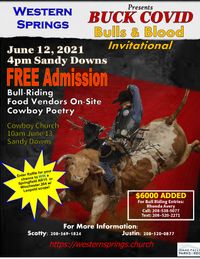 Buck COVID Bulls and Blood Invitational