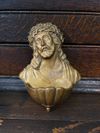 Vintage holy water sconce.