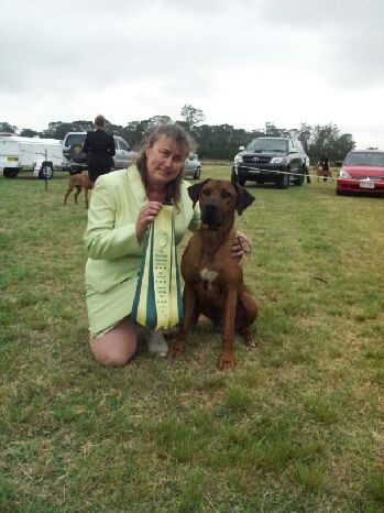 Res Dog CC National show
