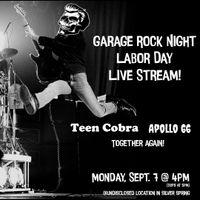 Garage Rock Night (late afternoon) live stream with Apollo 66 & Teen Cobra