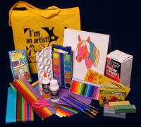 Art Supplies Kit for ARTistic Pursuits: Senior High