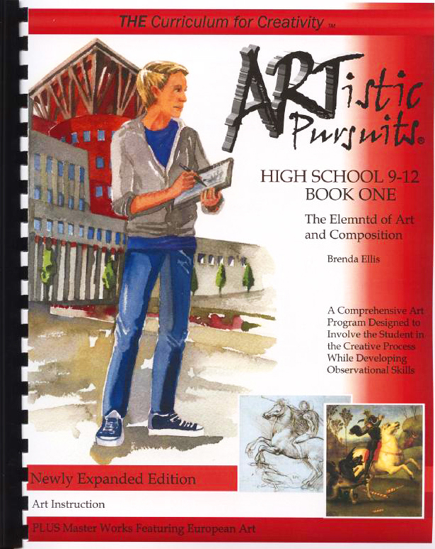 ARTistic Pursuits Book 1 and Art Supplies Kit for Junior High