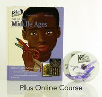 K-3 Vol.3 ART OF THE MIDDLE AGES + [ONLINE COURSE] 