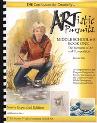 Middle School Book One,  The Elements of Art and Composition 