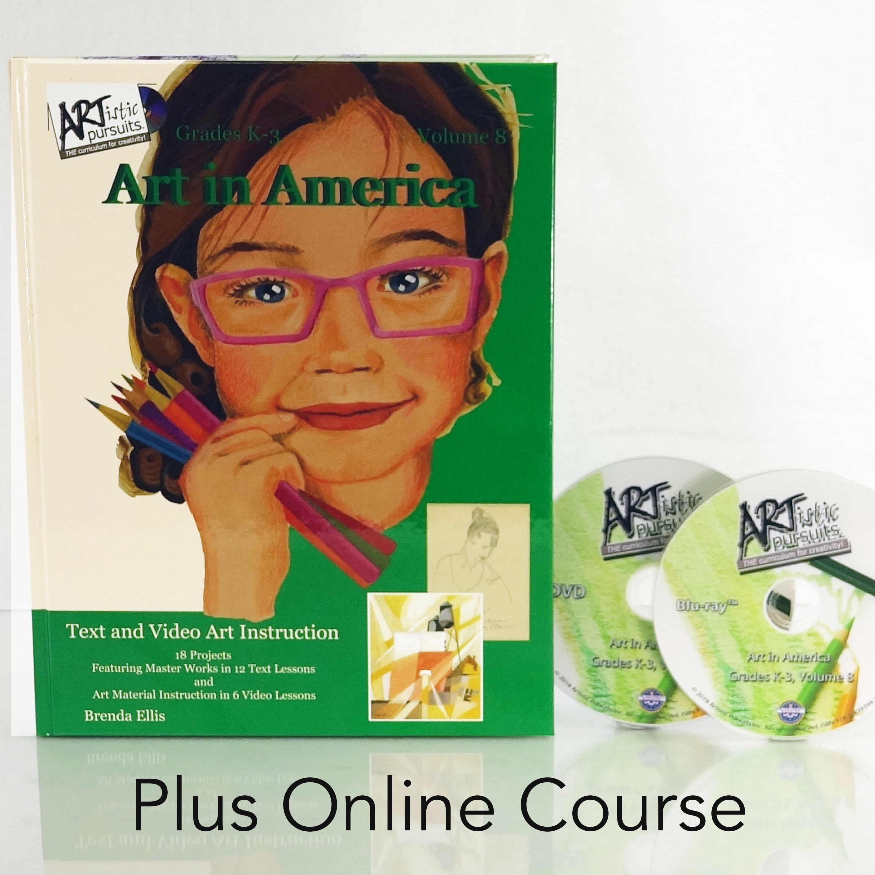 K-3 Vol.8 ART IN AMERICA + [ONLINE COURSE] - Homeschool Art | ARTistic  Pursuits