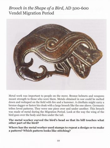 The importance of metal work in this period is explained.
