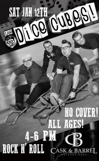 The Dice Cubes - Garage Band Saturdays, Free show