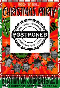CANCELLED - XMAS TRIPLE BILL at the Station on Jasper!  The Dice Cubes, The Frolics and Shaguar!!!