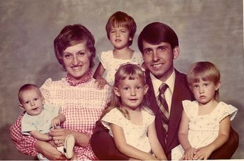 Paul as an infant in this 1974 Cardall Family Portrait

