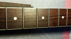 Just look at the condition of Dolly's fretboard & frets now.
Just like new - only better!