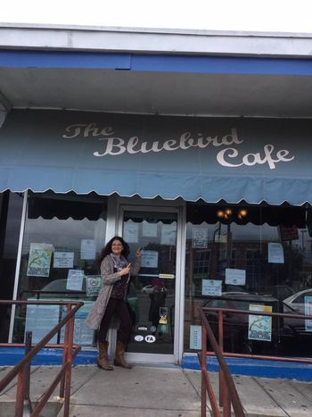 The world famous country music venue - The Bluebird Cafe - Unfortunately it was too early and was closed this time.
