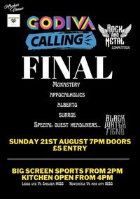 Special Guest Headliner at The Godiva Calling Final