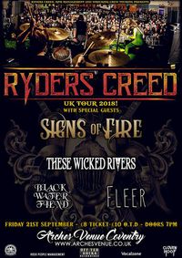 Ryders Creed Album Tour