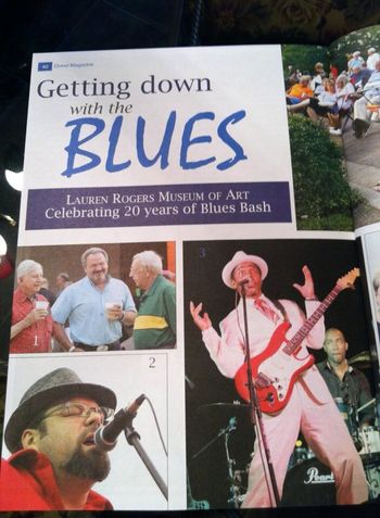 Article about Lauren Rogers Blues Blast concert
