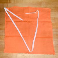 Superslick Clarinet Hanky-Swab Orange