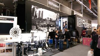 me roland stand frankfurt trade show
