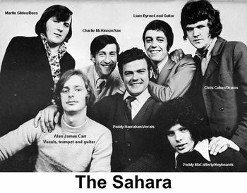 On to one of the more popular showbands "The Sahara".
