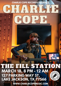 Charlie Cope Live & Acoustic @ The Fill Station