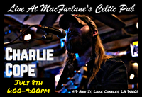 Charlie Cope Live & Acoustic @ MacFarlane's Celtic Pub