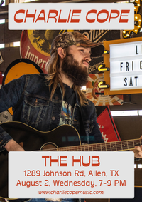 Charlie Cope Live & Acoustic @ The HUB