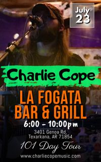 Charlie Cope Live & Acoustic @ La Fogata Bar & Grill