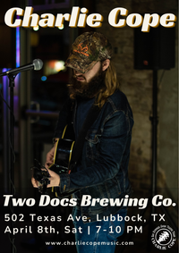 Charlie Cope Live & Acoustic @ Two Docs Brewing Co.