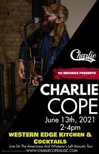 Charlie Cope Live & Acoustic @ Western Edge Kitchen & Cocktails