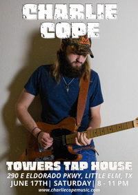 Charlie Cope Live With Joseph Reding on Violin/Mandolin @ Towers Tap House