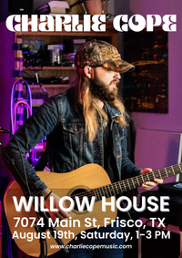 Charlie Cope Live & Acoustic @ Willow House