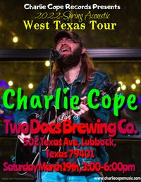 Charlie Cope Live & Acoustic @ Two Docs Brewing Co.