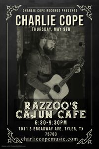 Charlie Cope Live & Acoustic @ Razzoo's Cajun Café